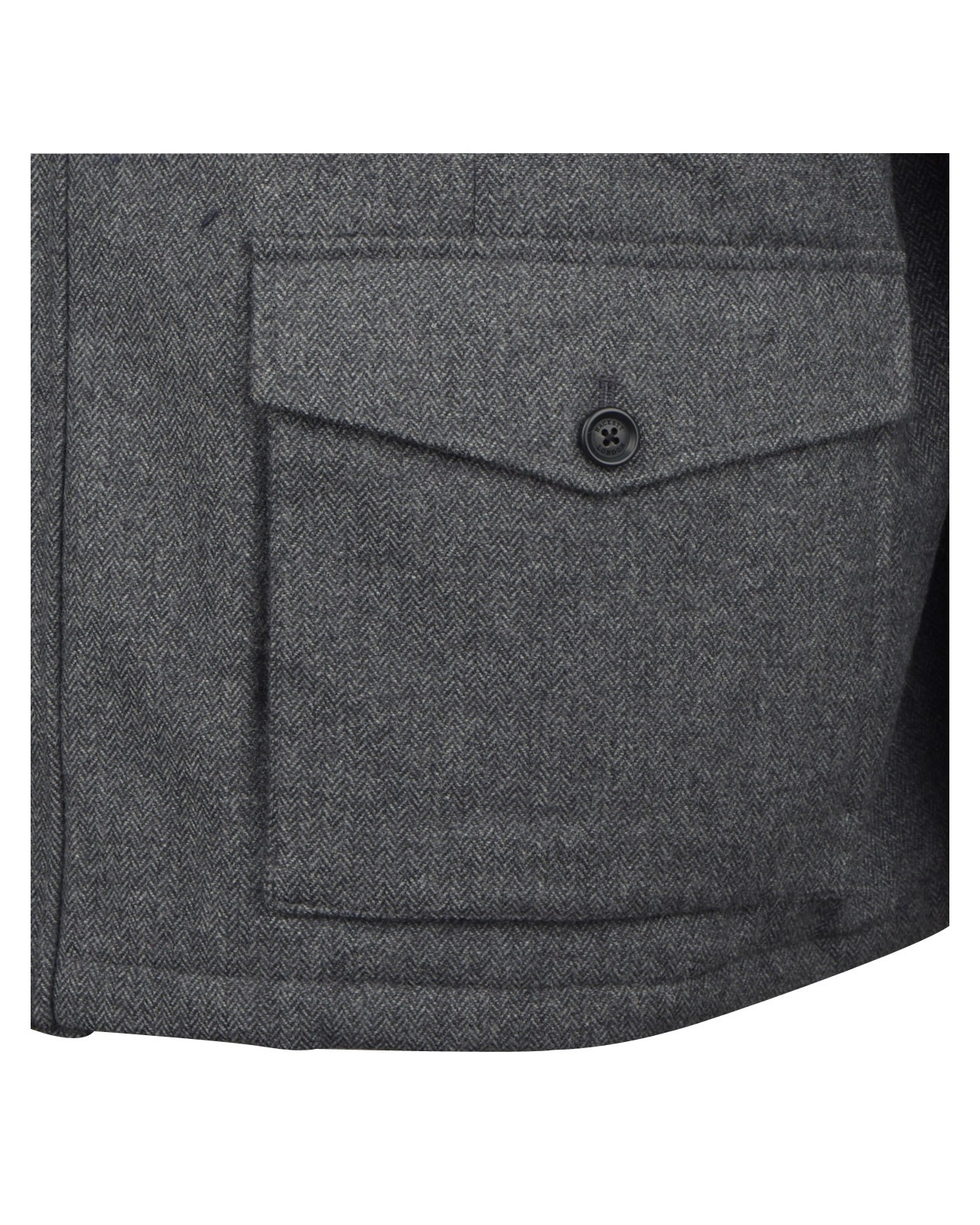 Manteau à chevrons gris clair: grande taille du 0XL au 4XL