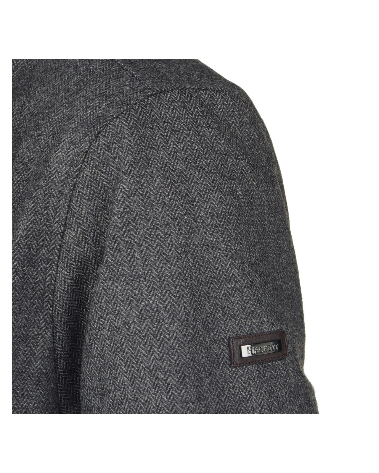 Manteau à chevrons gris clair: grande taille du 0XL au 4XL