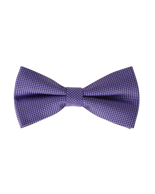 Nœud papillon uni violet