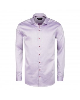 Chemise mauve cintrée: manches extra-longues 72cm