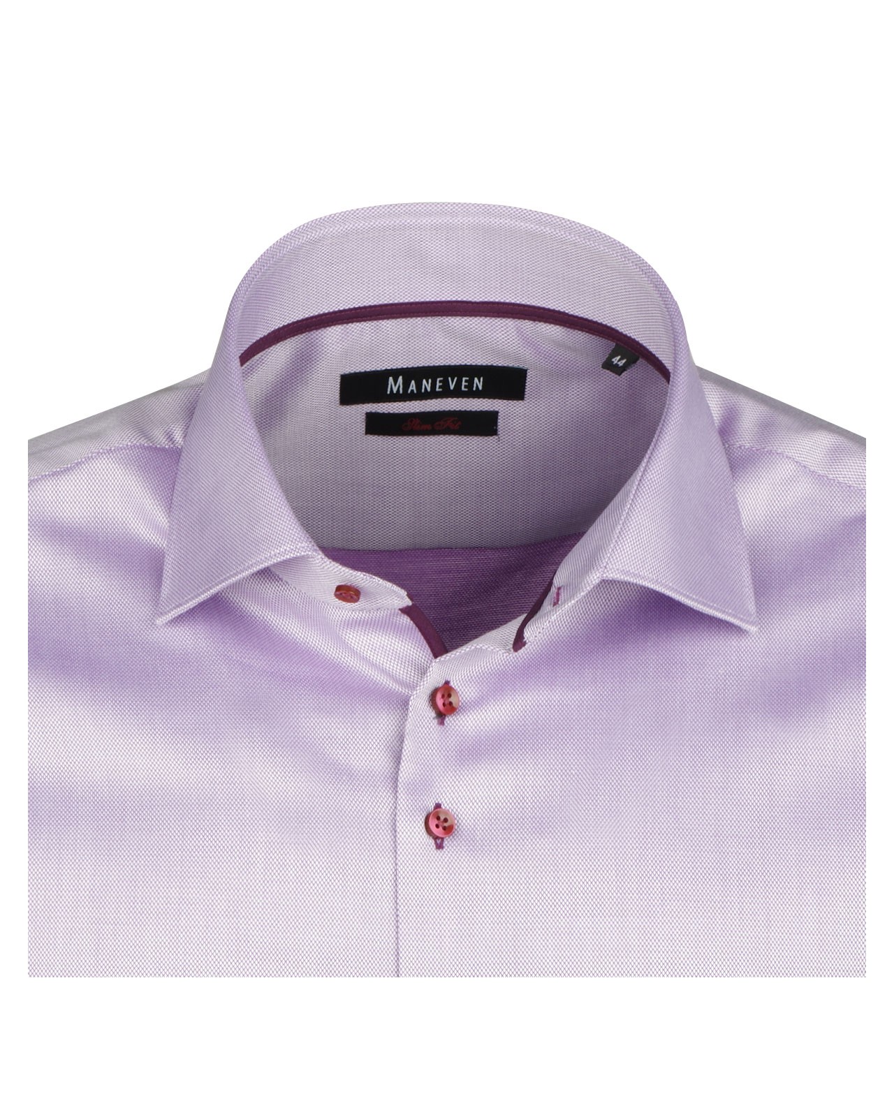 Chemise mauve cintrée: manches extra-longues 72cm