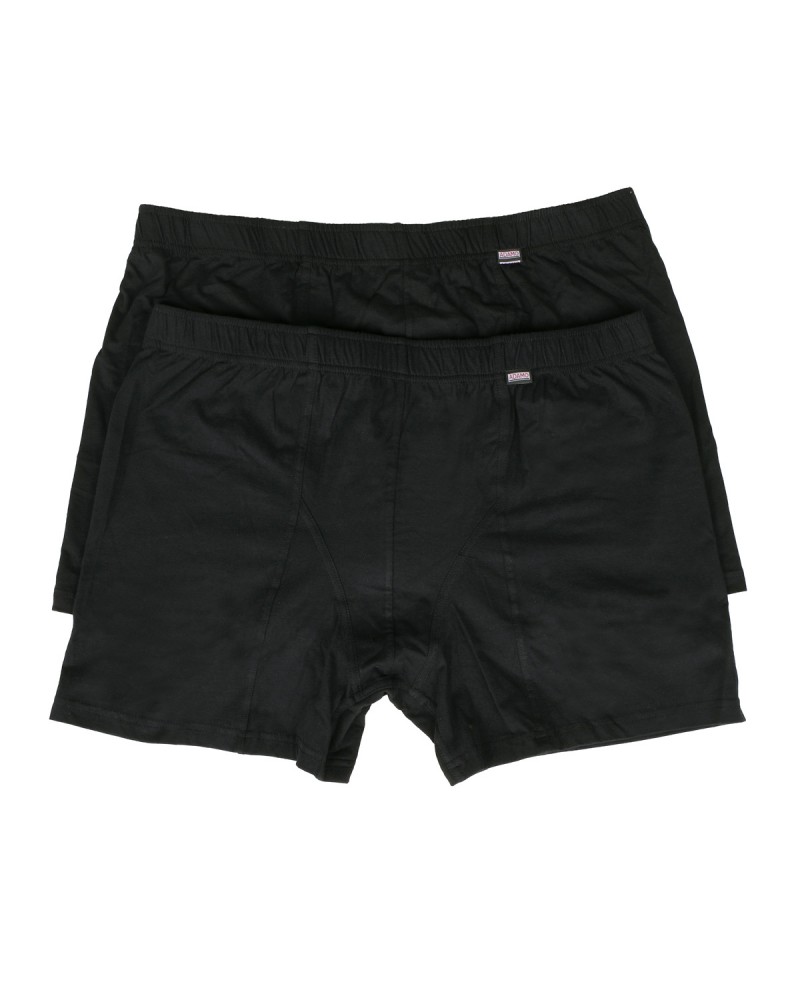 Pack de 2 boxers noir: grande taille du 3XL jusqu'au 7XL