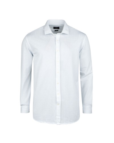 Chemise oxford blanche: grande taille du 0XL au 3XL