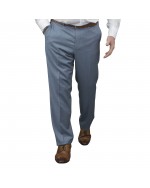 Pantalon de costume Reda bleu clair : grande taille du 52 au 64