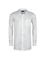 Chemise blanche (Confort Fit)  : manches extra longues 72 cm