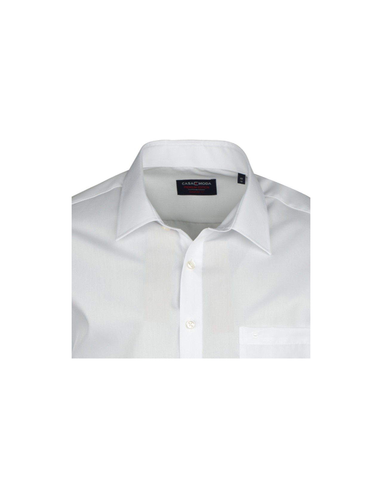 Chemise blanche (Confort Fit)  : manches extra longues 72 cm