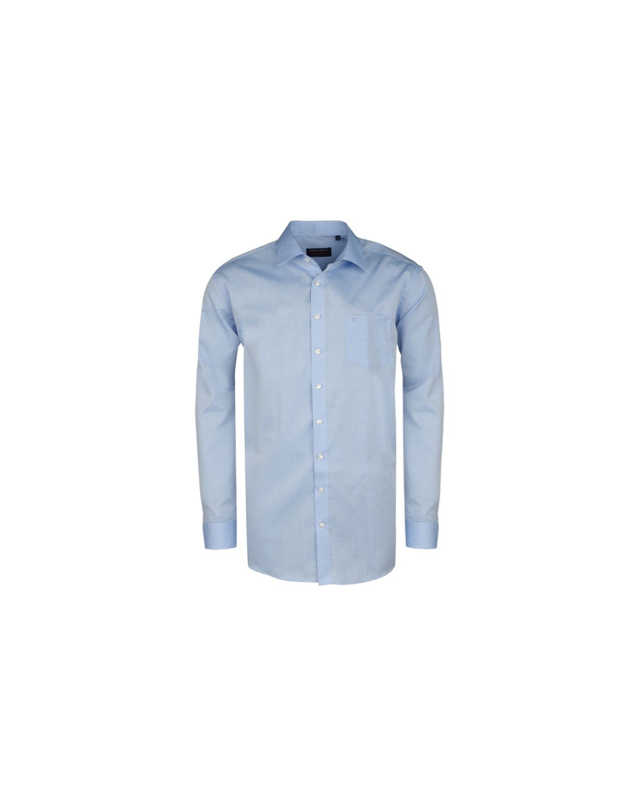 Chemise bleu (Confort Fit)  : manches extra longues 72 cm