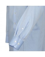 Chemise bleu (Confort Fit)  : manches extra longues 72 cm