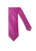 Cravate soie extra-longue 160 cm fuchsia