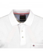 Polo blanc: grande taille du 2XL au 6XL