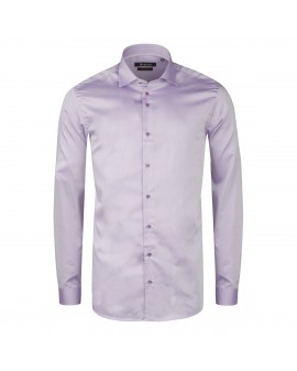 Chemise lilas cintrée: manches extra-longues 72cm