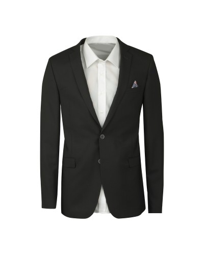 Blazer noir pour Homme Grand du 50 au 58