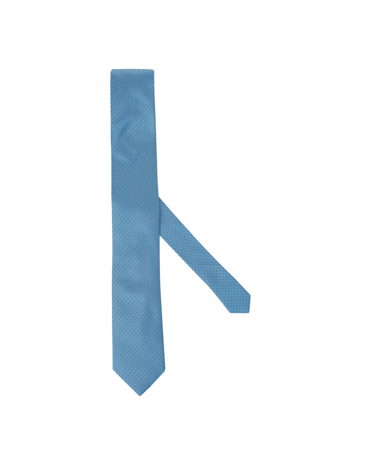 Cravate soie extra-longue 160 cm bleu ciel