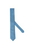 Cravate soie extra-longue 160 cm bleu ciel