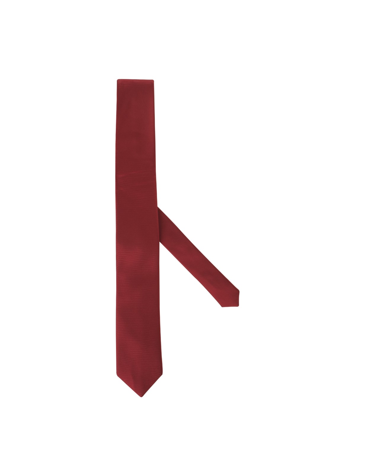 Cravate soie extra-longue 160 cm rouge
