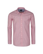 Chemise fantaisie rose: grande taille du 0XL au 4XL