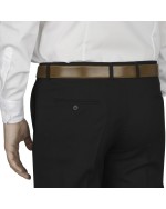 Pantalon de costume noir pour Homme Grand: 44 au 54