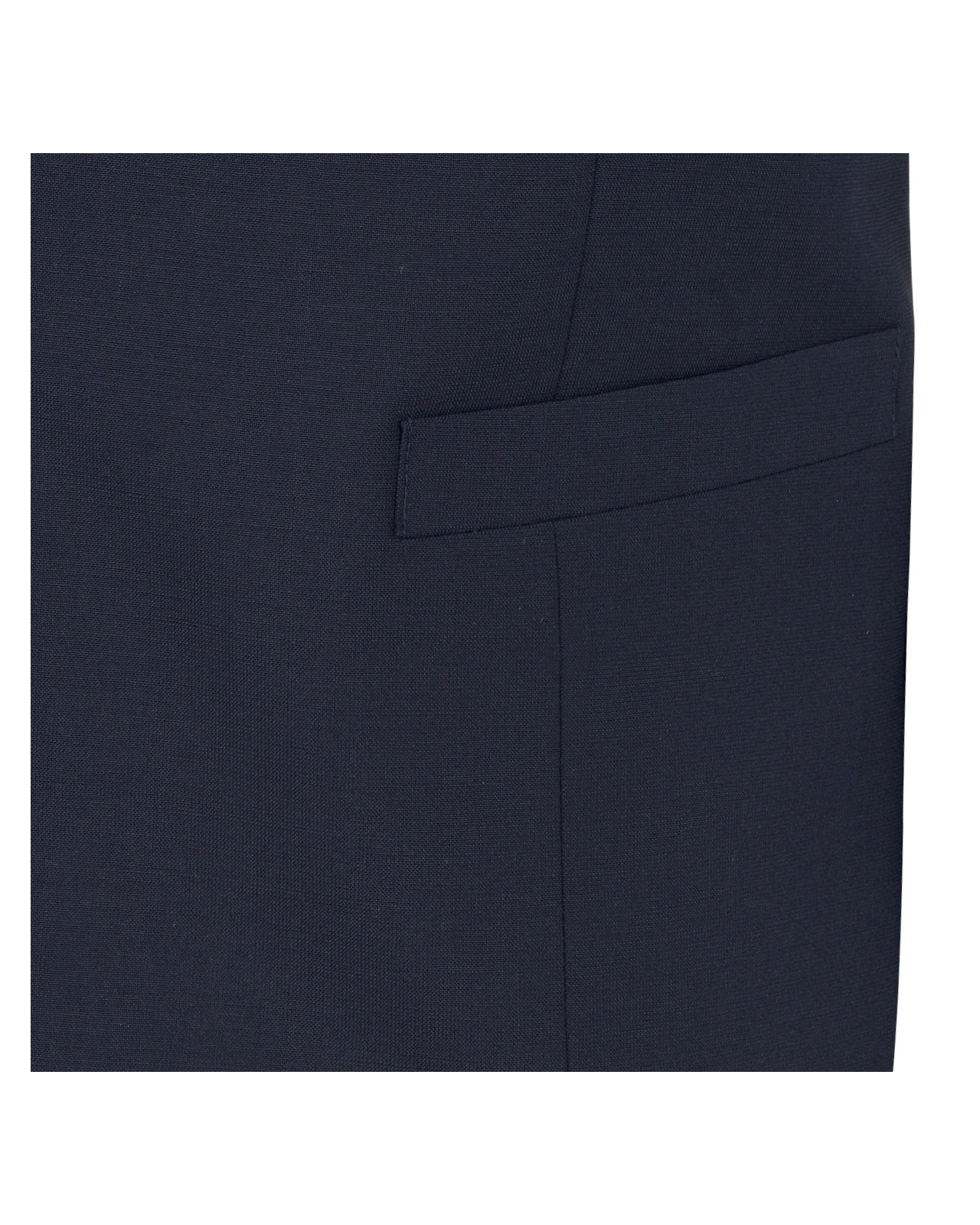 Gilet de cérémonie bleu : grande taille jusqu'au 64