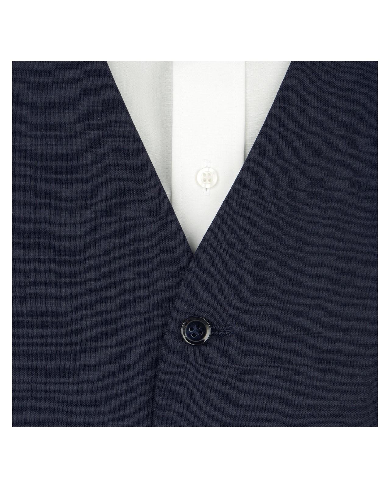 Gilet de cérémonie bleu : grande taille jusqu'au 64