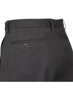 Pantalon flanelle gris foncé: grande taille jusqu'au 62FR (49US)