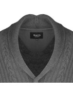Cardigan en laine gris pour Homme Grand : du M au 2XL