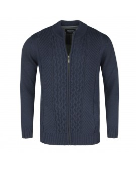 Gilet zippé bleu pour Homme Grand : du M au 2XL