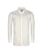 Chemise cérémonie ivoire : grande taille du 44 (XL) au 48 (3XL)