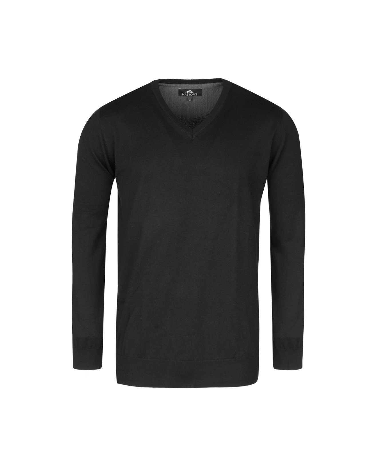 Pull col V noir pour Homme Grand : du M au 2XL