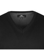 Pull col V noir pour Homme Grand : du M au 2XL