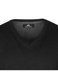 Pull col V noir pour Homme Grand : du M au 2XL