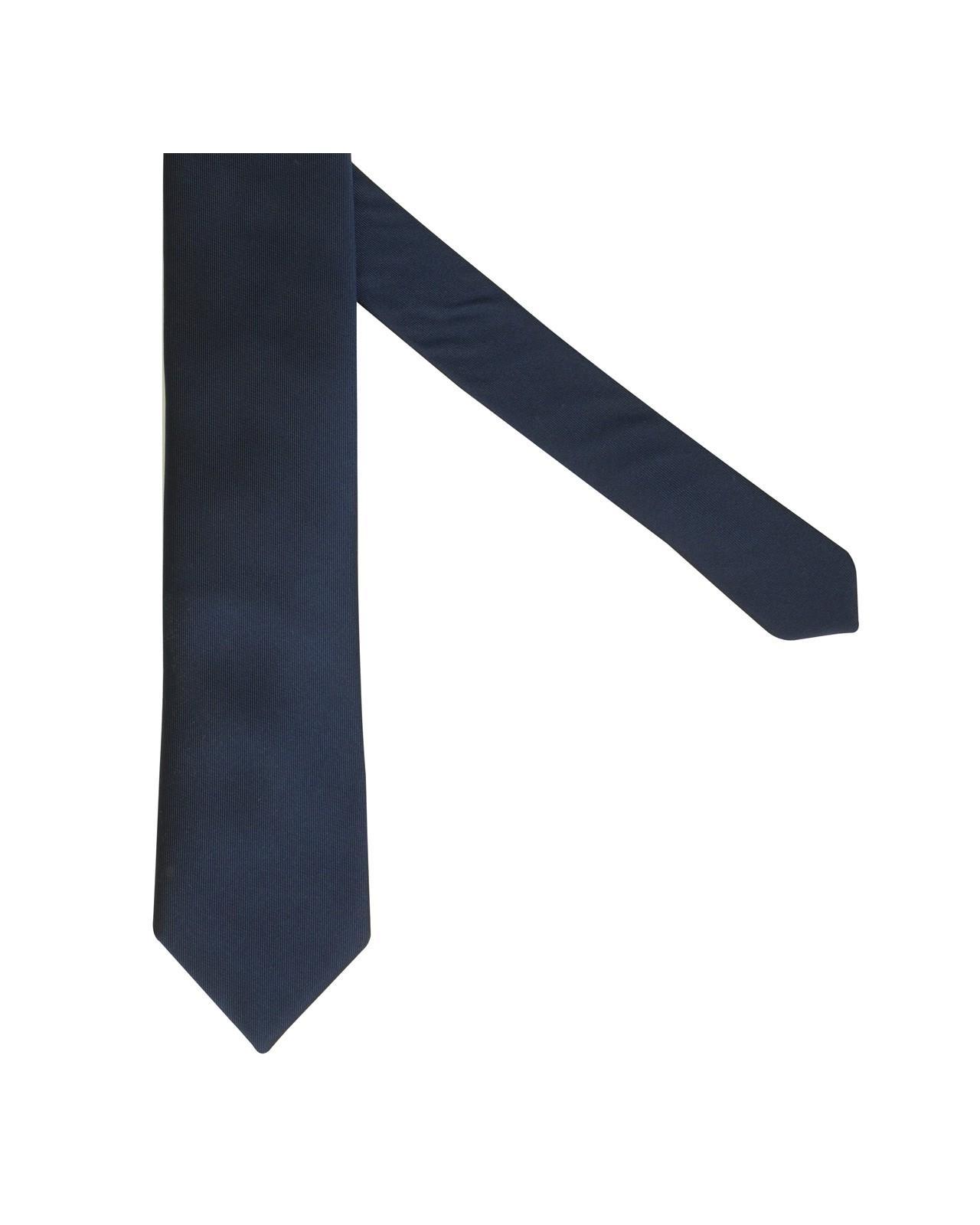 Cravate soie extra-longue 160 cm bleu marine