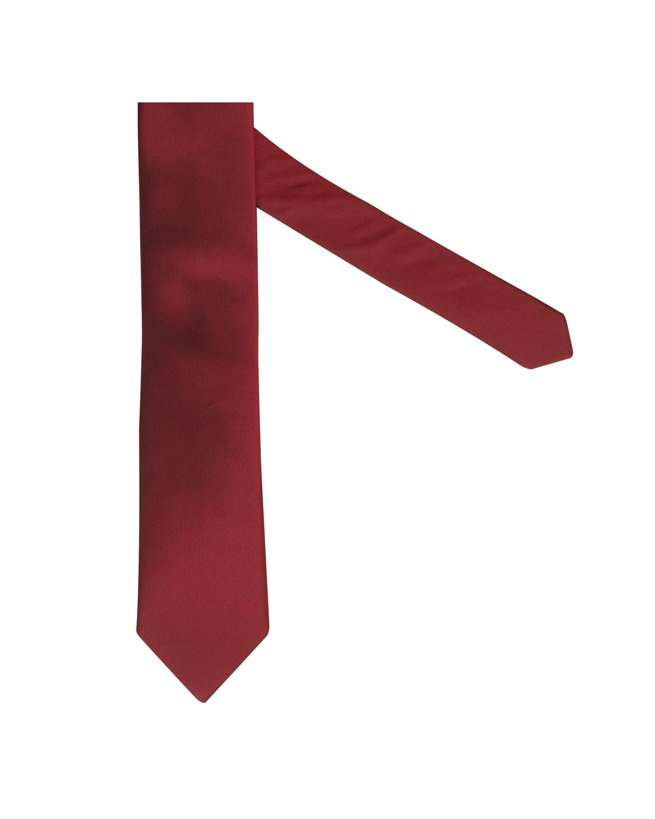 Cravate soie extra-longue 160 cm bordeaux