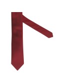 Cravate soie extra-longue 160 cm bordeaux