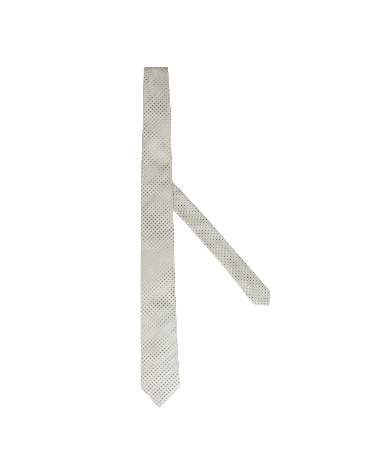 Cravate soie extra-longue 160 cm gris