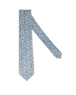 Cravate extra-longue 160 cm liberty bleu