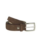 Ceinture cuir suédé - marron
