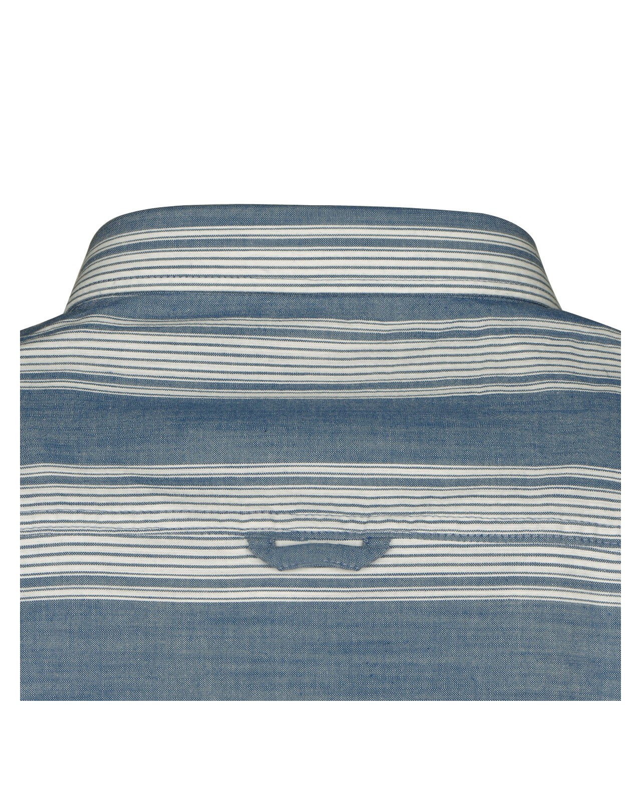 Chemise à rayures bleu: grande taille du 44 (XL) au 52 (5XL)