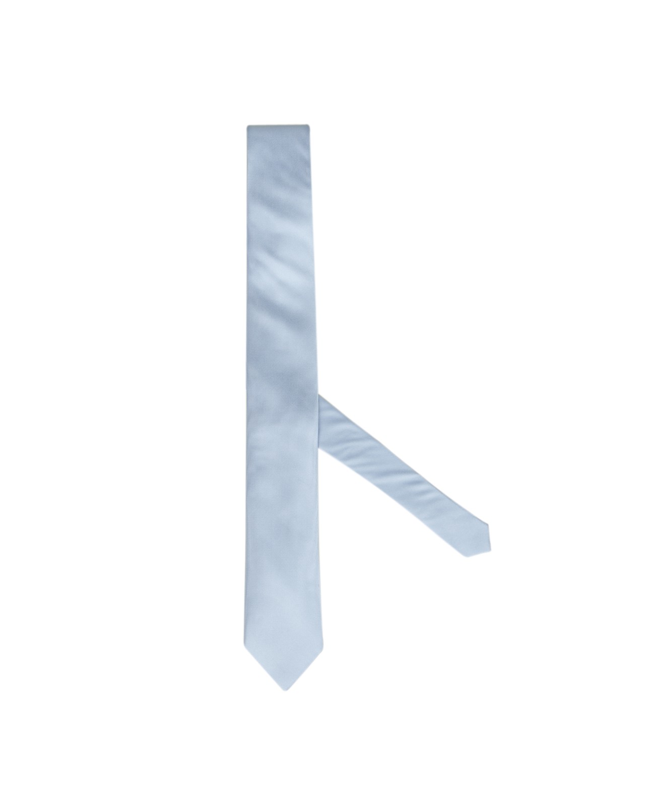 Cravate soie extra-longue 160 cm bleu ciel