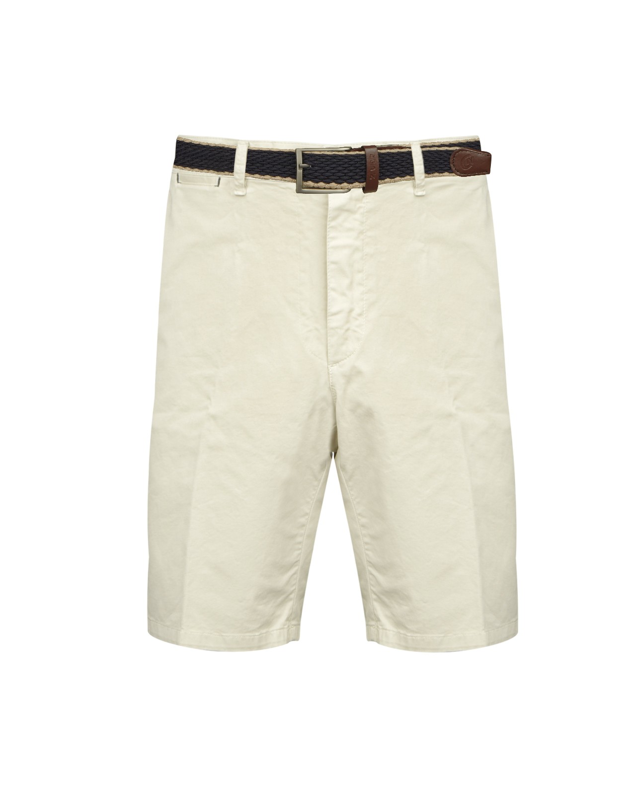 Short avec ceinture beige: grande taille jusqu'au 64FR (50US)