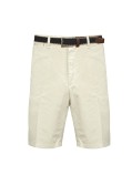 Short avec ceinture beige: grande taille jusqu'au 64FR (50US)