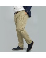 Pantalon chino beige: grande taille jusqu'au 66FR (52US)