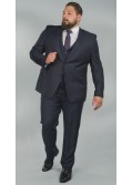 Veste de costume bleu: grande taille du 60 au 68