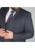Veste de costume bleu: grande taille du 60 au 68