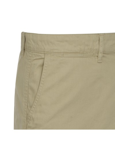 Short chino beige: grande taille jusqu'au 60/62FR (48US)