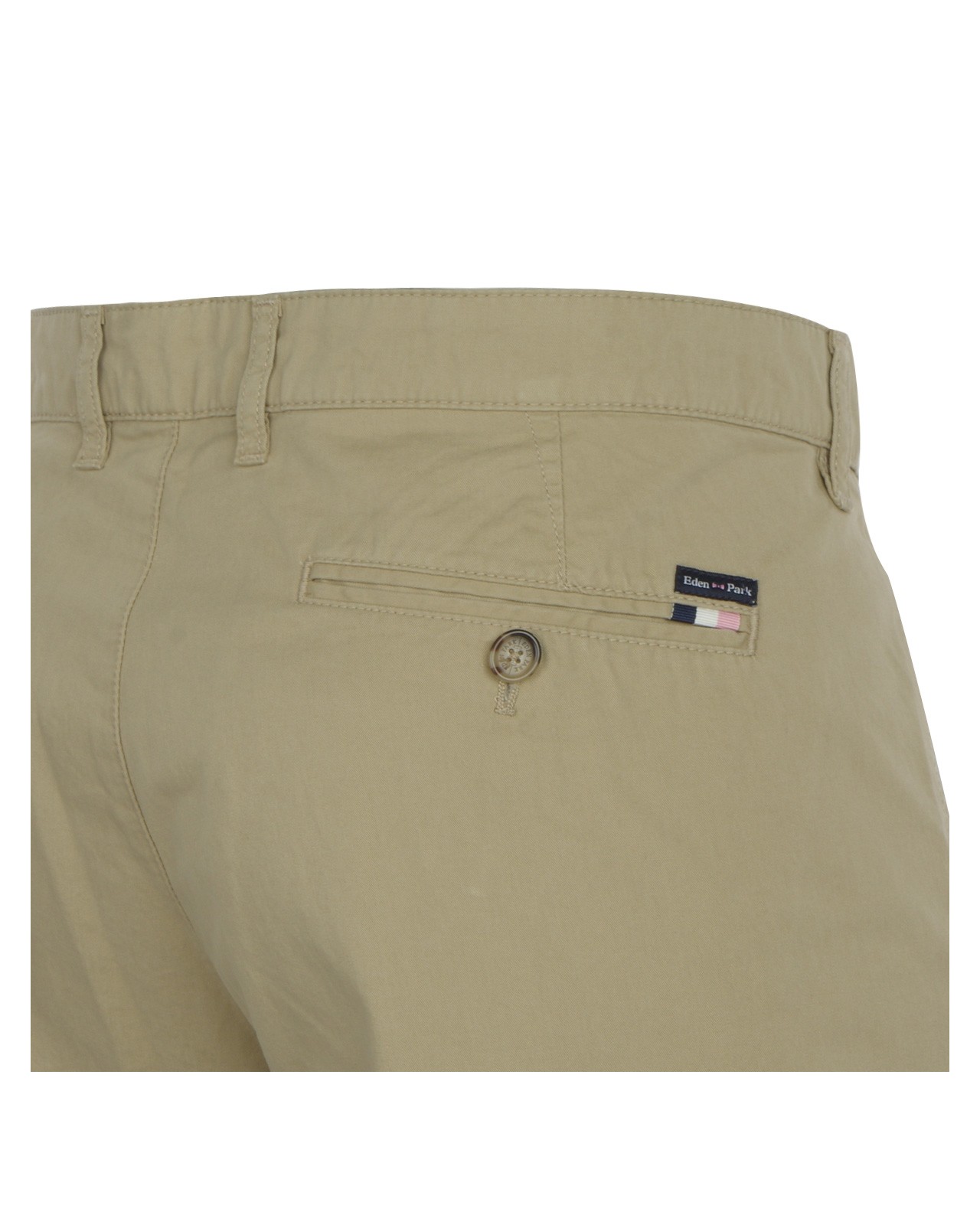 Short chino beige: grande taille jusqu'au 60/62FR (48US)