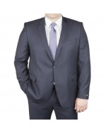 Veste de costume bleu: grande taille du 60 au 68