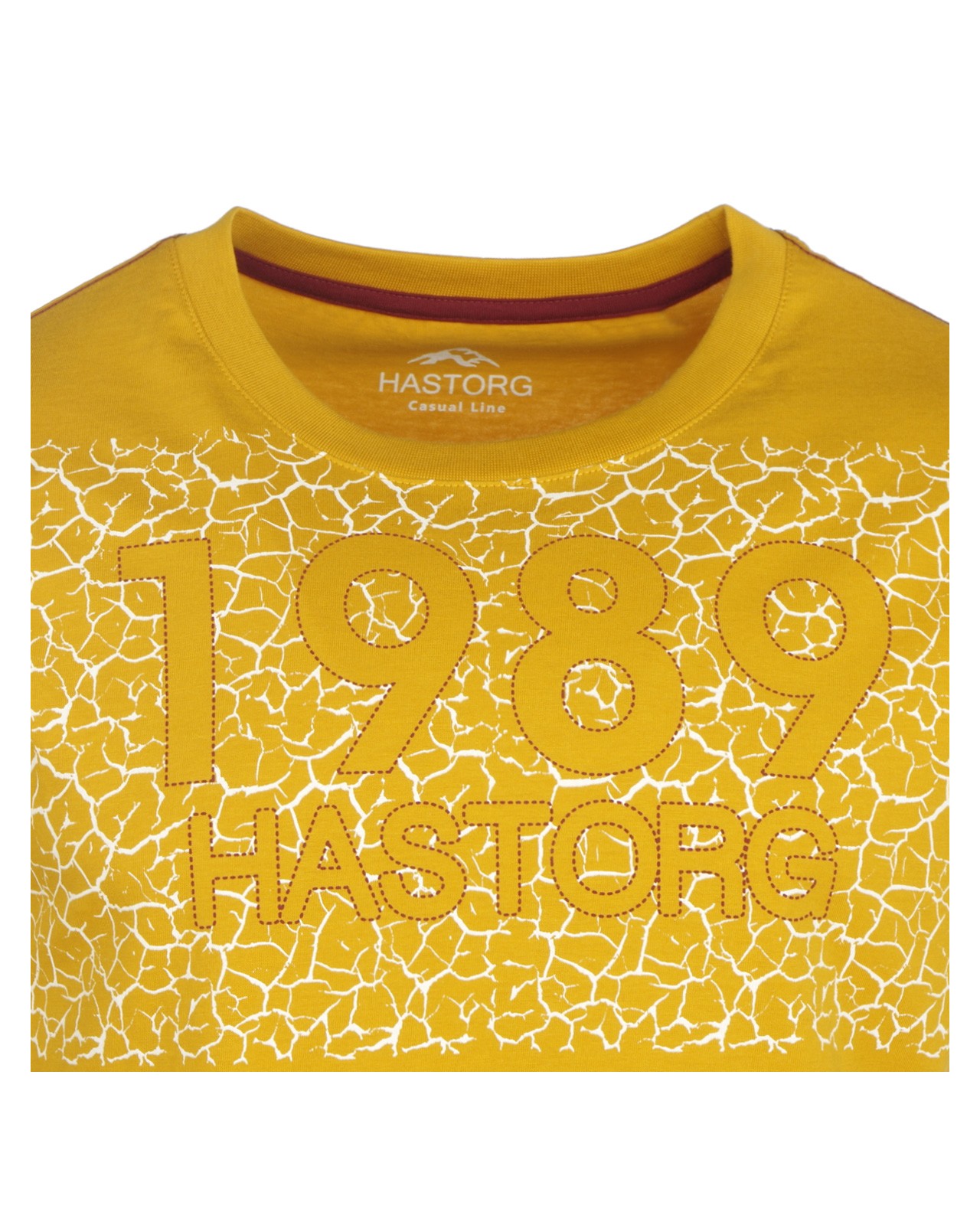 Tee-shirt imprimé moutarde pour Homme Grand: du M au 2XL