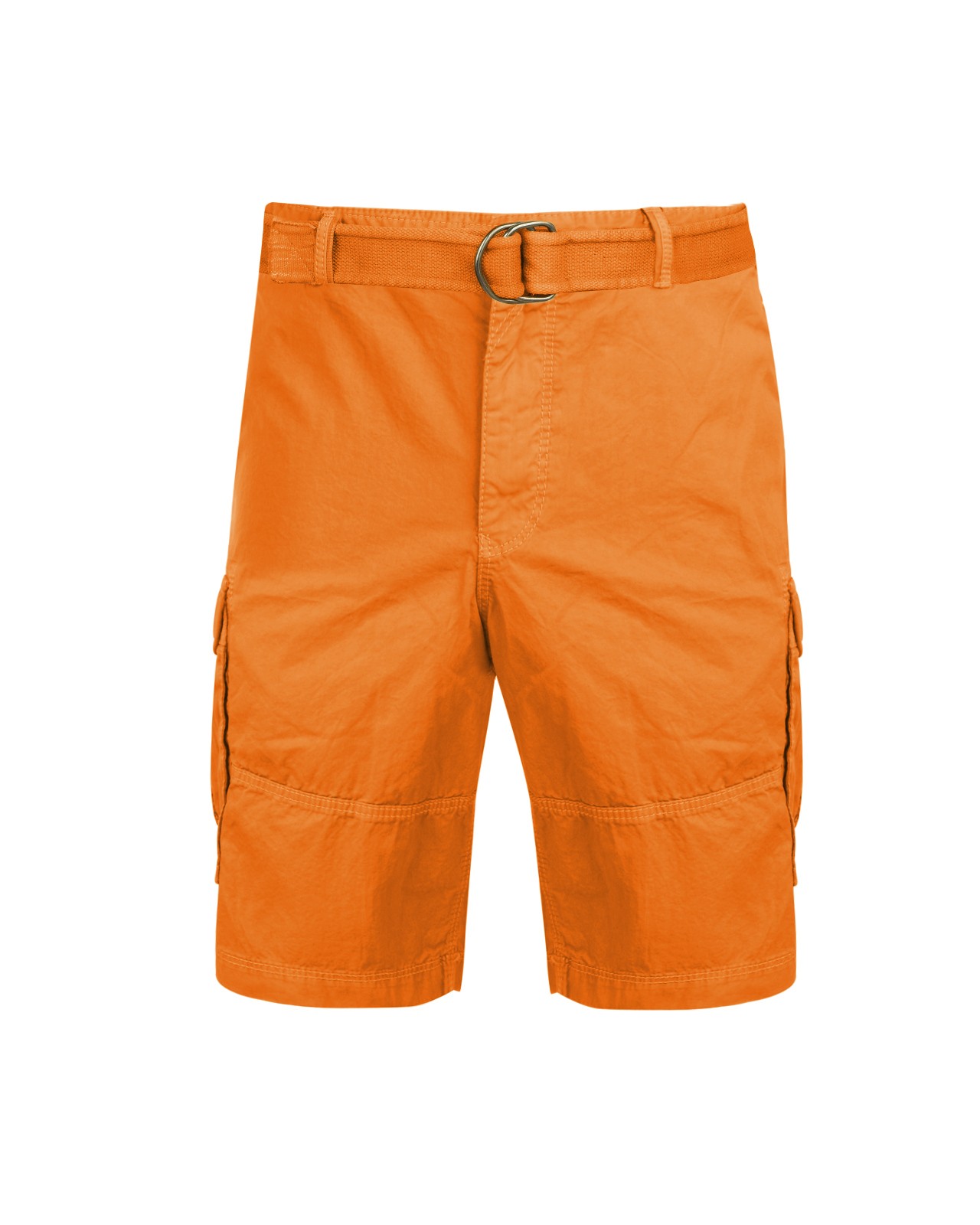 Short cargo orange: grande taille jusqu'au 64FR (50US)