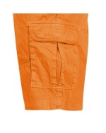 Short cargo orange: grande taille jusqu'au 64FR (50US)