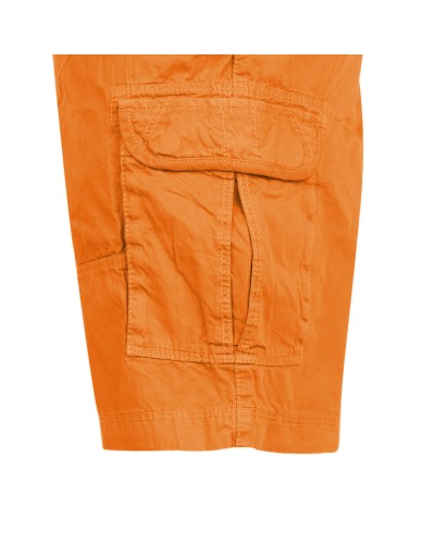 Short cargo orange: grande taille jusqu'au 64FR (50US)